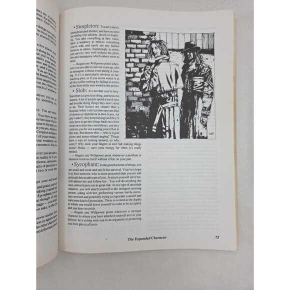 Vampire the Masquerade The Players Guide Sourcebook White Wolf RPG WW2204 1991 A - Picture 10 of 12